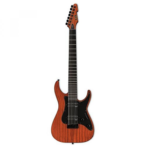 ESP LAW7BPBS-KIT-2 Alex Wade Signature Series 7 String Baritone Electric Guitar, Padauk Brown #4 image
