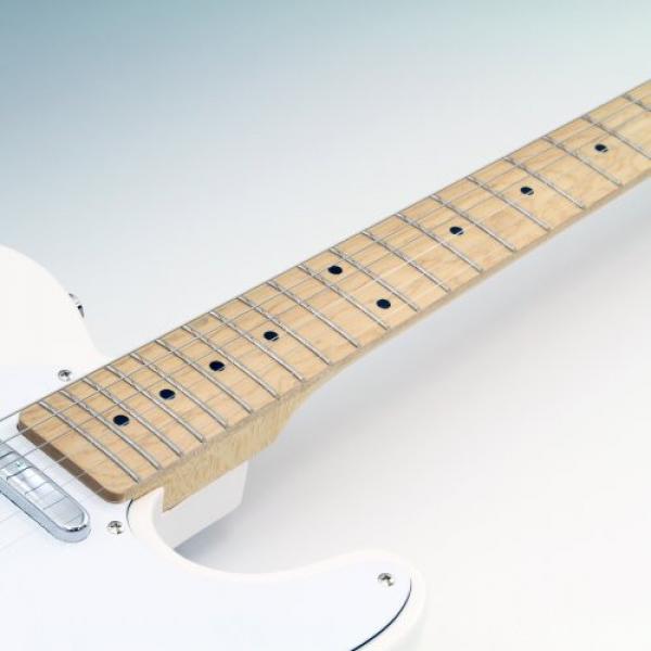 Legacy Solid Body Single Cutaway Electric Guitar, White #7 image