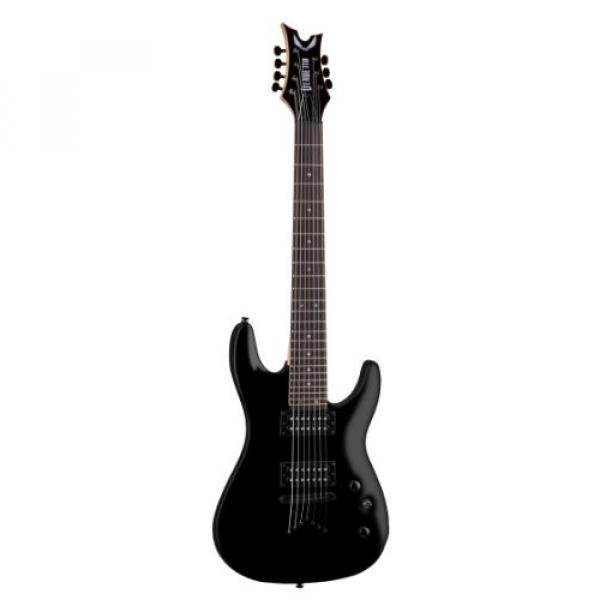 Dean Guitars VN1.7 CBK Vendetta 1.7 7-String Solid-Body Electric Guitar, Classic Black #1 image