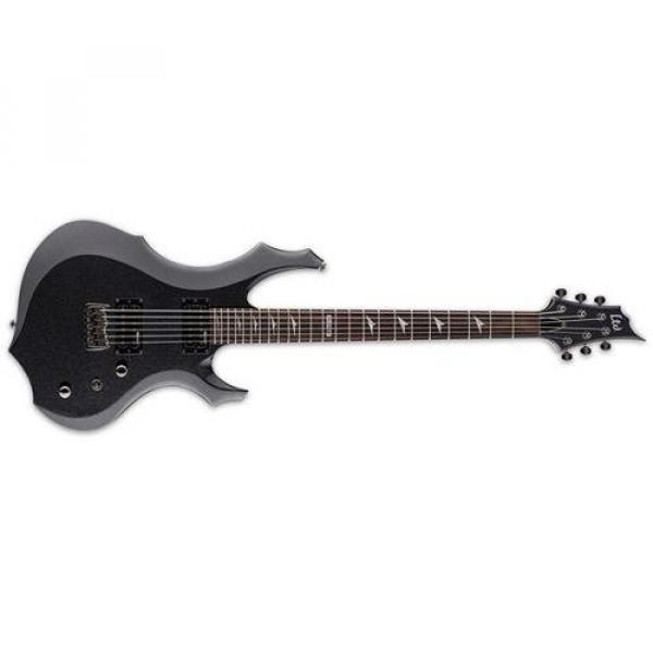 ESP LF200BCHM Solid-Body Electric Guitar, Charcoal Metallic #1 image