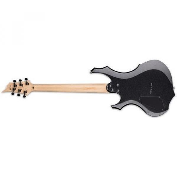 ESP LF200BCHM Solid-Body Electric Guitar, Charcoal Metallic #3 image