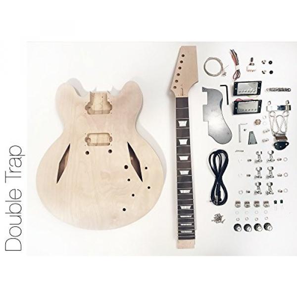 DIY Electric Guitar Kit ? Semi Hollow Diamond Build Your Own Guitar Kit #1 image