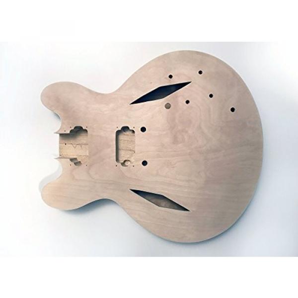 DIY Electric Guitar Kit ? Semi Hollow Diamond Build Your Own Guitar Kit #4 image