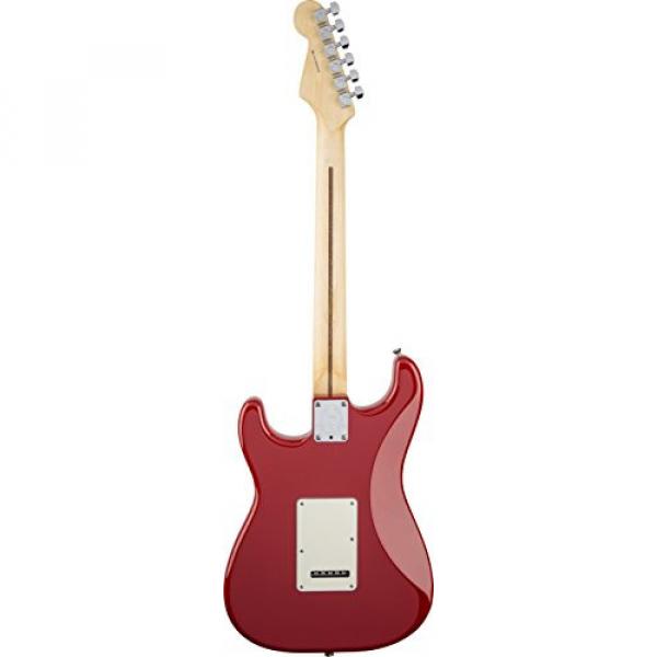 Fender American Standard Stratocaster Solid-Body Electric Guitar with Hard-Shell Case, Dakota Red #2 image