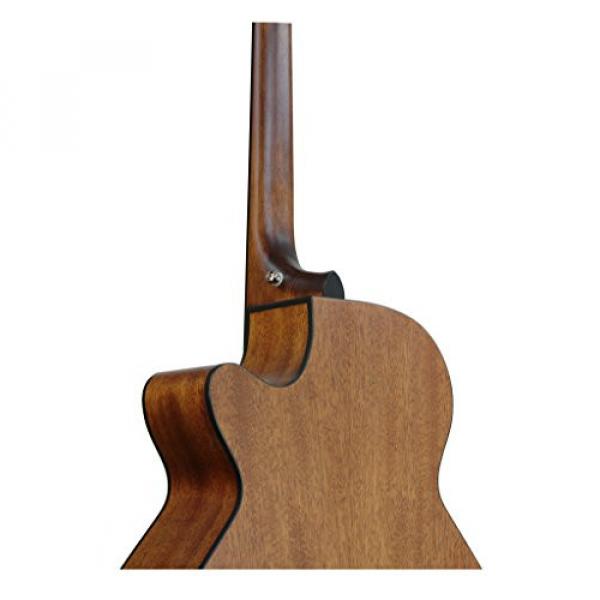 Dean Guitars PE PLUS TSB L Performer Plus Cutaway Acoustic Electric Guitar, Left Handed, Tobacco Sunburst #4 image