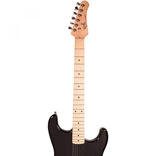 Rise by Sawtooth ST-RISE-ST-BLK-KIT-1 Electric Guitar Pack, Black #4 image