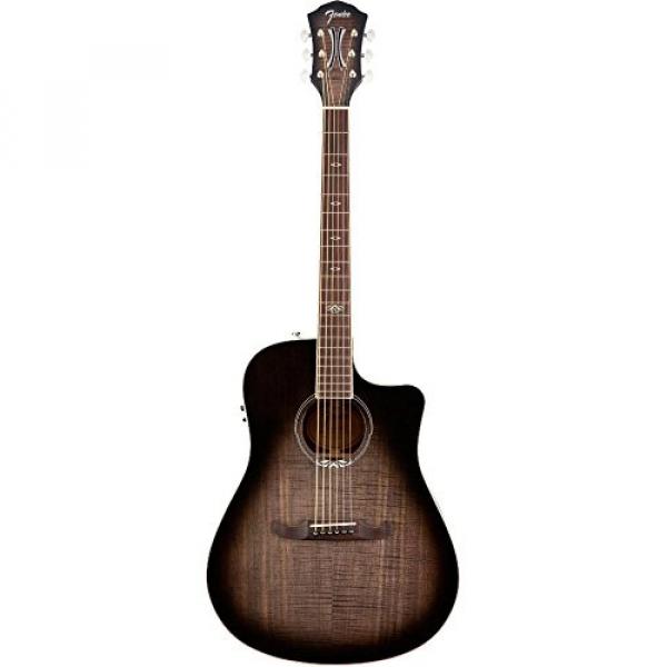 Fender T-Bucket 300 Acoustic Electric Guitar with Cutaway, Rosewood Fingerboard - Moonlight Burst #3 image