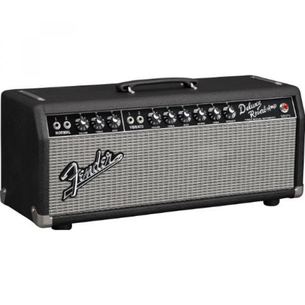 Fender 65 Deluxe Reverb Head Guitar Amplifier Head #1 image