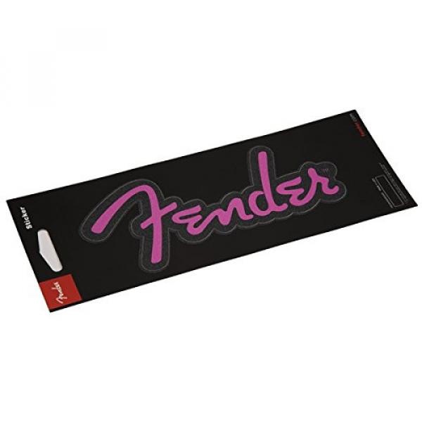 Fender Logo Sticker Glitter Pink #1 image