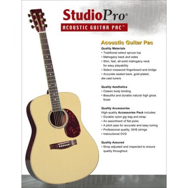 Saga SPG-1 Studio Pro Acoustic Guitar Outfit (japan import) #3 image