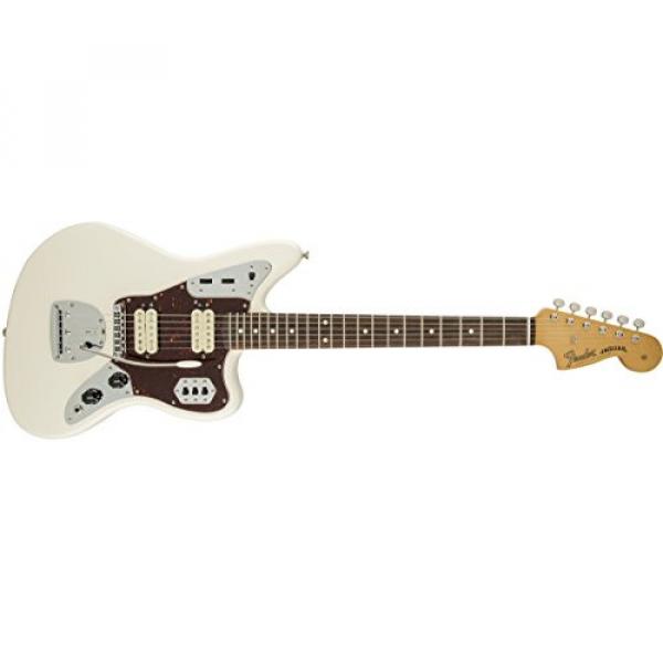 Fender Classic Player Jaguar Special HH Electric Guitar, Rosewood Fingerboard, Olympic White #1 image