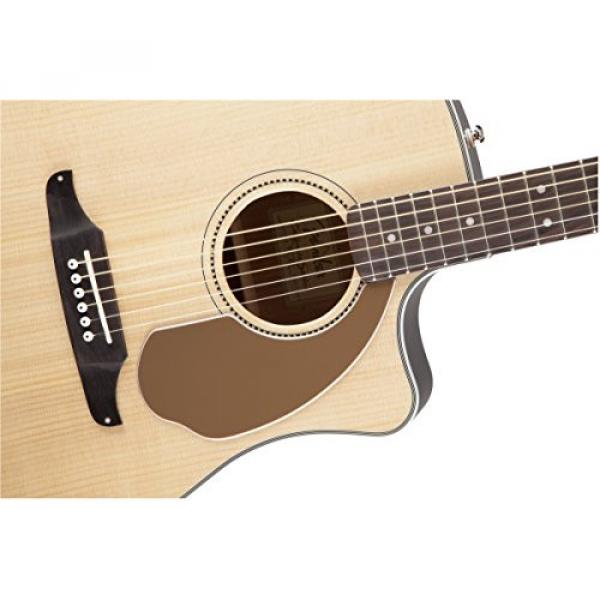 Fender Sonoran SCE Acoustic Electric Guitar, Rosewood Fingerboard, Natural (v2) #3 image