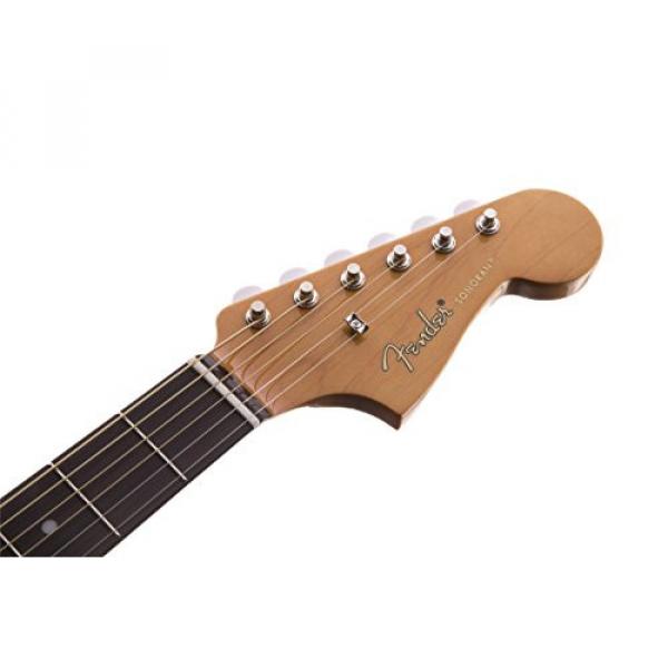 Fender Sonoran SCE Acoustic Electric Guitar, Rosewood Fingerboard, Natural (v2) #6 image