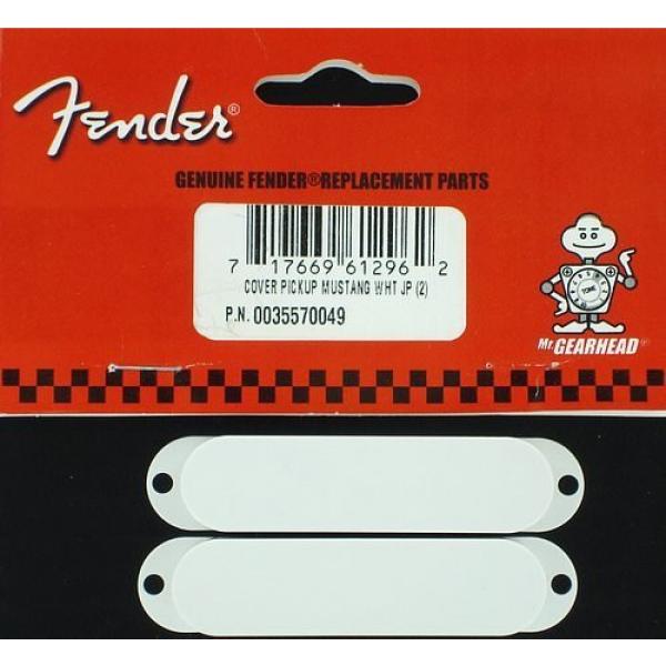 Fender Mustang Pickup Covers - White #1 image