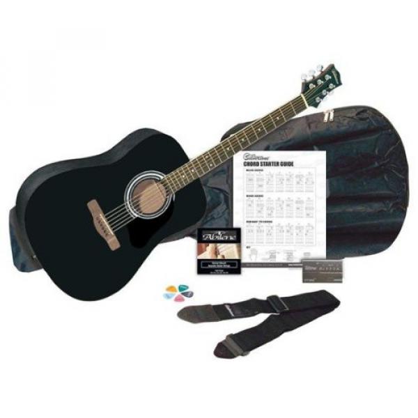 Silvertone SD3000PAK BK  -String Acoustic Guitar #1 image
