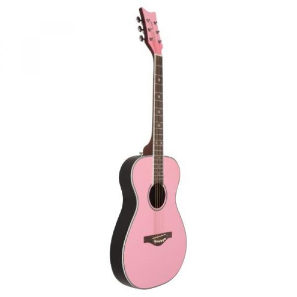 Daisy Rock Pixie Acoustic Guitar Starter Pack, Powder Pink #2 image