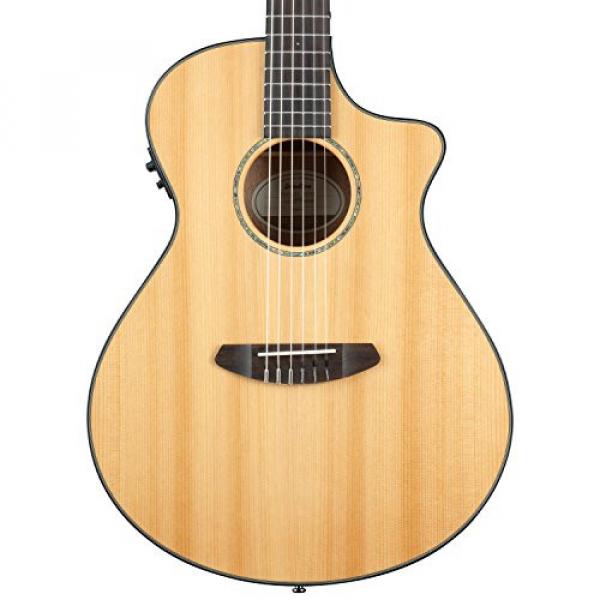 Breedlove PURSUIT-NY Pursuit Nylon Acoustic-Electric Guitar with Strap, Stand, Picks, Tuner, Cloth and Gig Bag #2 image