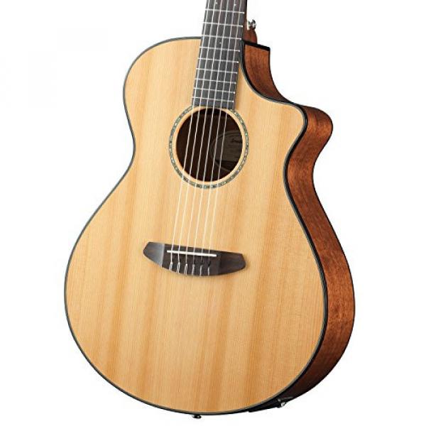 Breedlove PURSUIT-NY Pursuit Nylon Acoustic-Electric Guitar with Strap, Stand, Picks, Tuner, Cloth and Gig Bag #6 image