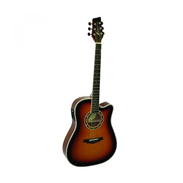 Kona Guitars KA400SB Thin Body Artist Series Acoustic/Electric Guitar with Fishman Presys Blending Preamp #1 image