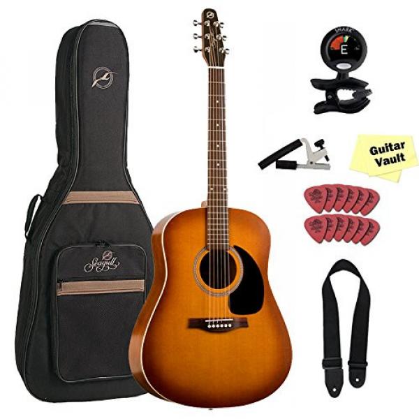 Seagull Entourage Rustic Guitar with Gig Bag and Accessory Pack #1 image