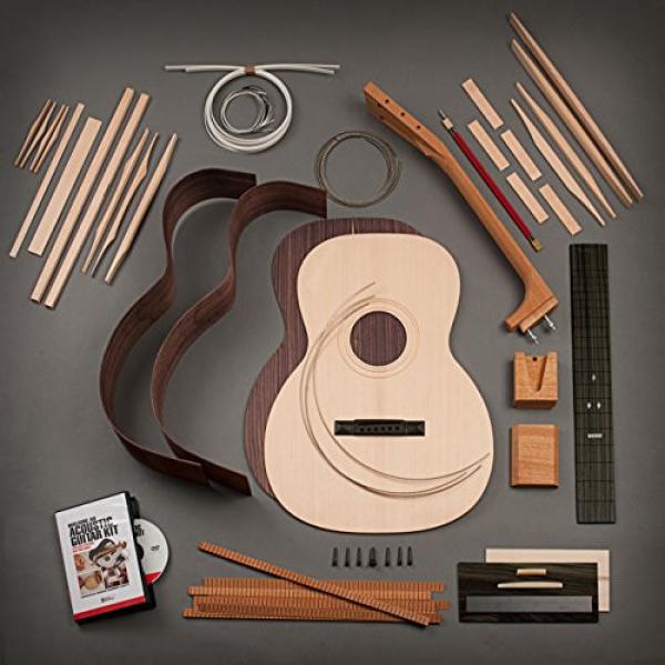 StewMac Build Your Own Triple-O Acoustic Guitar Kit with Rosewood Back &amp; Sides, Sitka Top, Bolt-on Neck #1 image