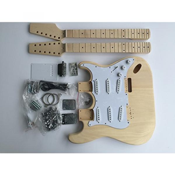 DIY Electric Guitar Kit - Double Neck 6 String 12 String Guitar #1 image