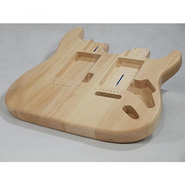 Solo ST Style Double Neck DIY Guitar Kit, Basswood Body, DSTK-1 #2 image