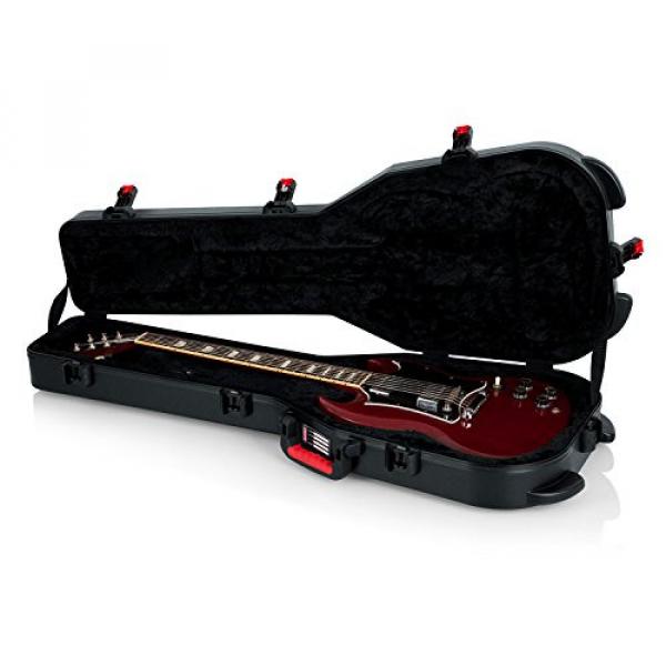 Gator Cases GTSA-GTRSG Electric Guitar Case For Double Cut-Away Guitars such as Gibson and Epiphone SG Guitars #6 image