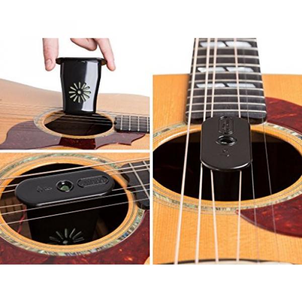 Ultimate Guitar Humidifier by MusicVow - Best for Acoustic &amp; Classical Guitars in Dry Climate, Prevents Body Cracks &amp; Warped Necks - FREE Accessories + EBOOK with Tips - Makes a Great Gift #4 image
