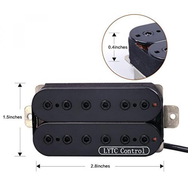 HP5 Double-conductor Wire Electric Guitar Humbucker Pickup for Gibson Les Paul Replacement (Neck) #3 image