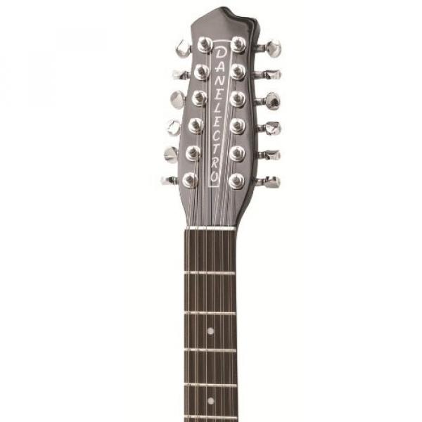Danelectro 12SDC 12-String Electric Guitar Red #2 image