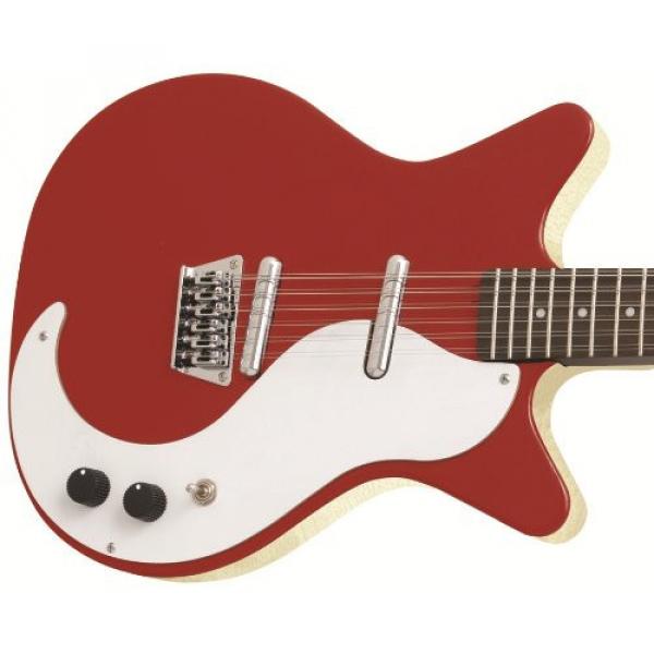 Danelectro 12SDC 12-String Electric Guitar Red #5 image