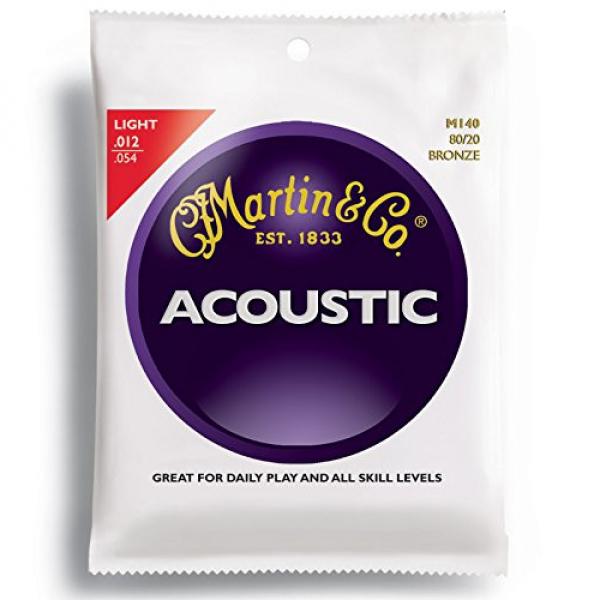 Martin martin acoustic strings M140 guitar strings martin Bronze acoustic guitar martin Acoustic martin guitars Guitar guitar martin Strings, Light #1 image