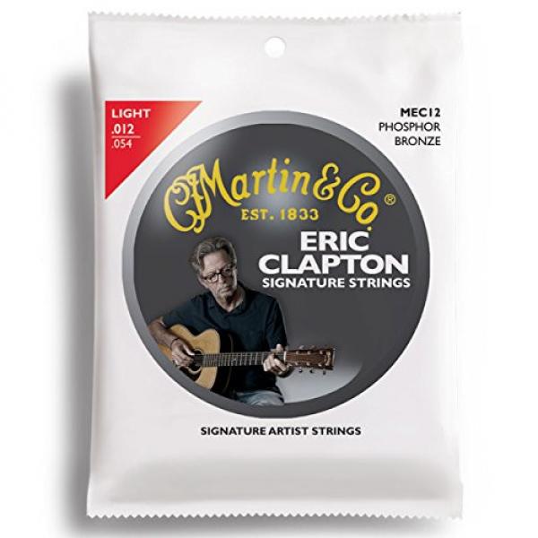 Martin guitar martin MEC12 martin acoustic guitar Clapton's martin acoustic guitar strings Choice acoustic guitar strings martin Phosphor martin guitar case Bronze Acoustic Guitar Strings, Light #1 image