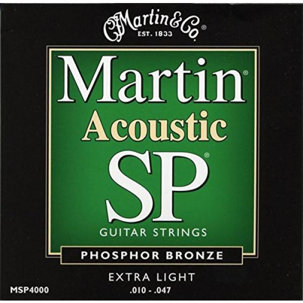 Martin acoustic guitar strings martin MSP4000 martin guitar strings acoustic SP martin acoustic guitar strings Phosphor dreadnought acoustic guitar Bronze martin guitar case Acoustic Guitar Strings, Extra Light #1 image