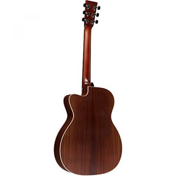 Martin martin guitars acoustic Performing martin strings acoustic Artist guitar strings martin Series martin Custom dreadnought acoustic guitar OMCPA4 Orchestra Model Acoustic-Electric Guitar Rosewood #4 image