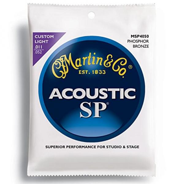 Martin martin guitar MSP martin acoustic strings 4050 martin guitar strings SP acoustic guitar martin Phosphor martin guitars acoustic Bronze Custom Light Acoustic Guitar Strings #1 image