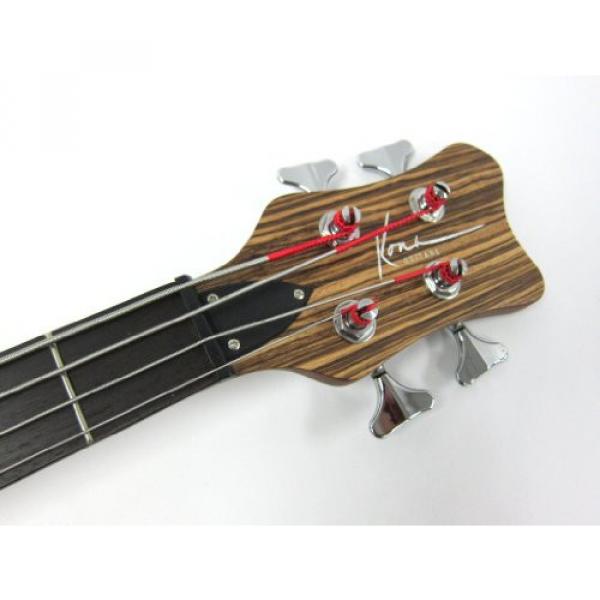 Kona Guitars KWB4Z Bass KWB 4-String Electric Guitar #5 image
