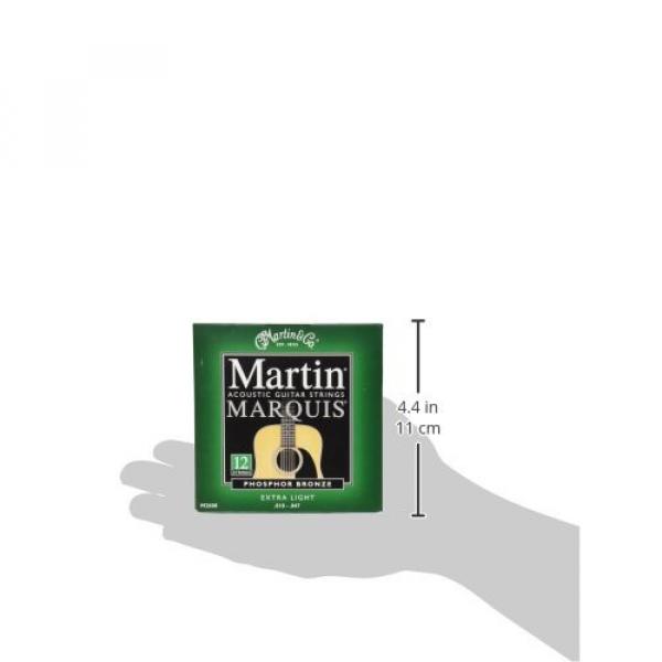 Martin martin acoustic guitar M2600 martin Marquis martin guitars acoustic Phosphor guitar martin Bronze guitar strings martin 12 String Acoustic Guitar Strings, Extra Light #3 image