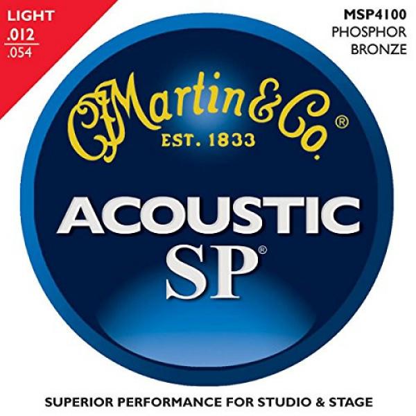Martin martin guitar case MSP4100 martin strings acoustic SP martin acoustic guitars Phosphor martin guitars Bronze acoustic guitar strings martin Light 12-Pack Acoustic Guitar Strings #2 image