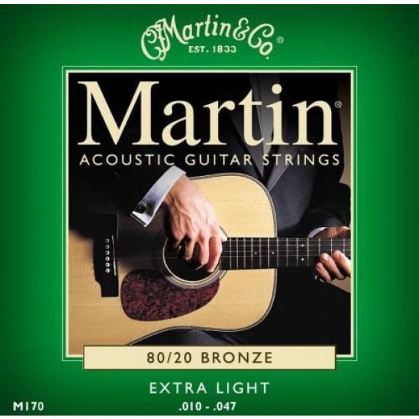 Sets martin acoustic guitars - martin acoustic guitar strings Martin acoustic guitar martin M170 guitar martin Acoustic dreadnought acoustic guitar Guitar Strings Extra Light 80/20 Bronze #2 image