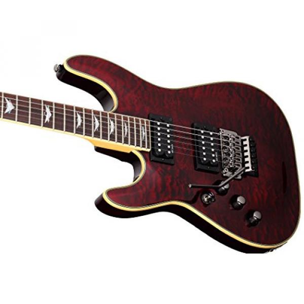 Schecter Omen Extreme-FR Electric Guitar (Black Cherry, Left Handed) #2 image