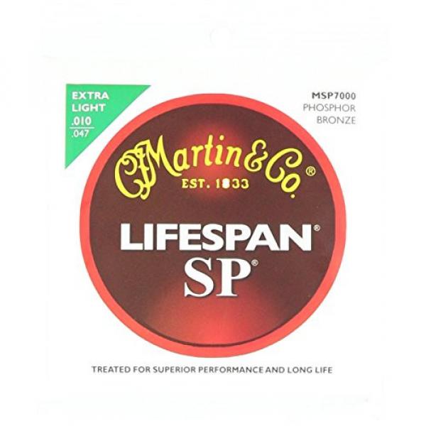 Martin acoustic guitar strings martin MSP7000 martin guitar case SP martin Lifespan martin guitar strings acoustic medium 92/8 martin acoustic guitar Phosphor Bronze Acoustic String, Extra Light #1 image