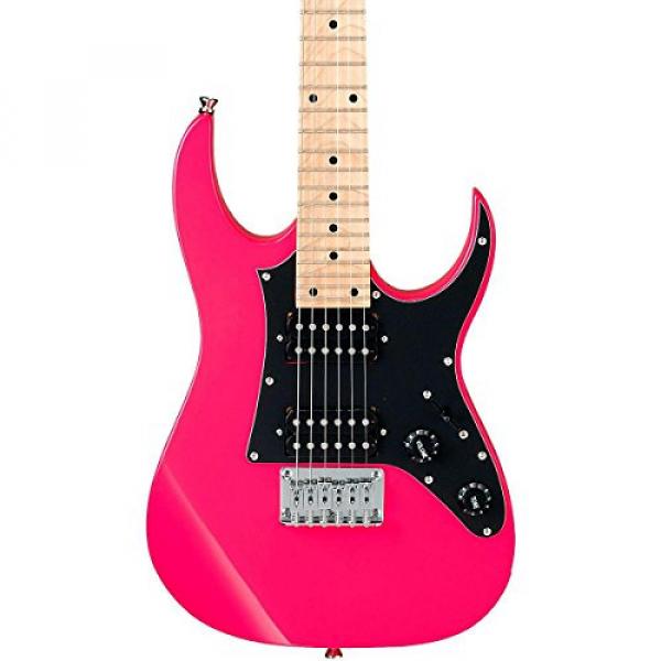 Ibanez GRGM21 Mikro 3/4 Size Kids Electric Guitar - Vivid Pink Finish #1 image