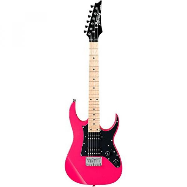 Ibanez GRGM21 Mikro 3/4 Size Kids Electric Guitar - Vivid Pink Finish #2 image