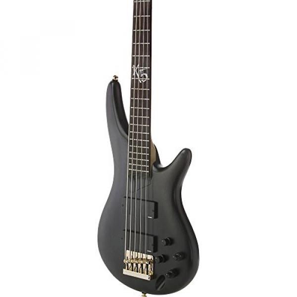 Ibanez K5 Fieldy Signature 5-String Electric Bass Guitar Flat Black #2 image