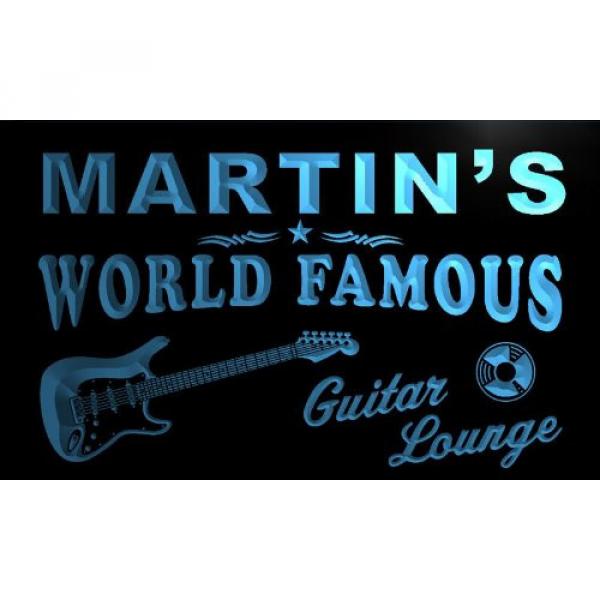 pf1016-b martin guitars acoustic Martin's martin acoustic guitar strings Guitar guitar martin Lounge martin guitar Beer martin d45 Bar Pub Room Neon Light Sign #1 image