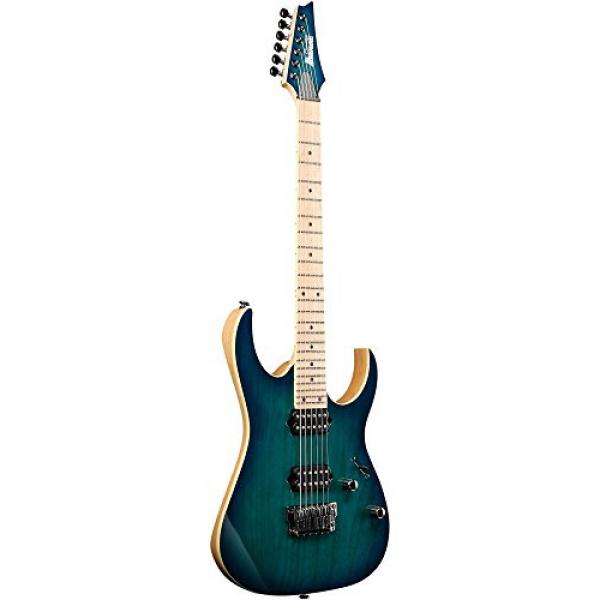 Ibanez RG652AHMFX Prestige RG Series 6-String Electric Guitar Nebula Green Burst #5 image
