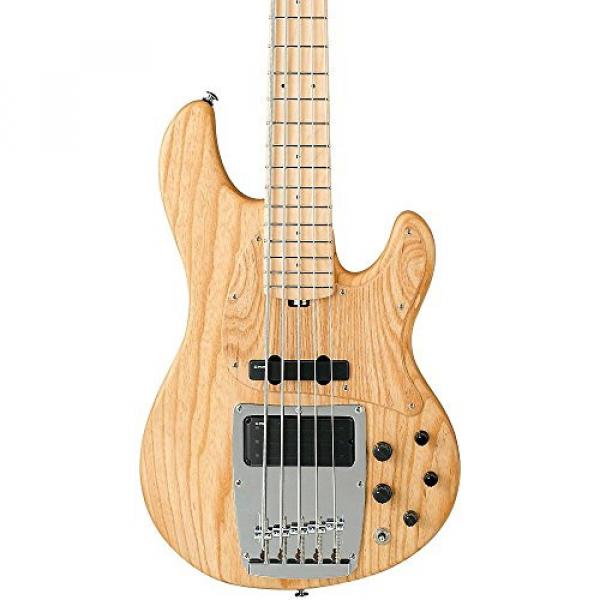 Ibanez Premium ATK815E 5-String Electric Bass Guitar Flat Natural #1 image