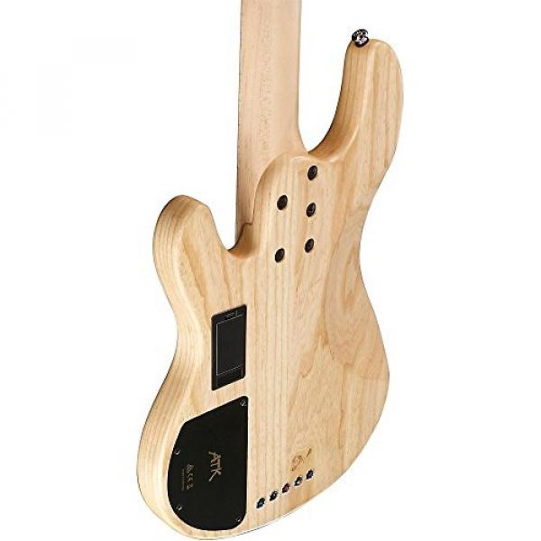 Ibanez Premium ATK815E 5-String Electric Bass Guitar Flat Natural #2 image